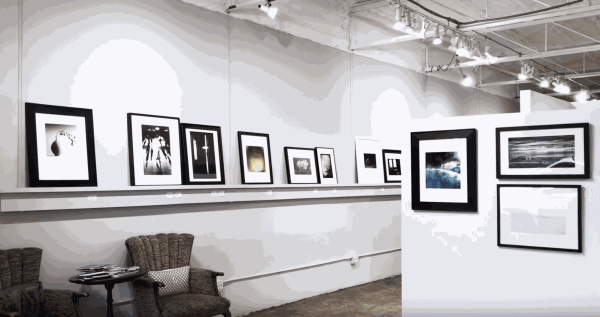 Installation view of "Light" at A Smith Gallery, a contemporary photography exhibition curated by Foto Relevance co-founder Geoffrey Koslov.