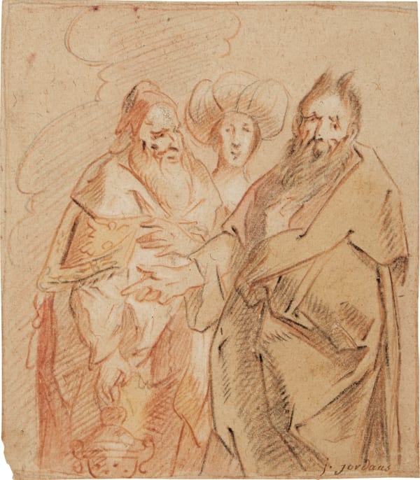 Jacob Jordaens (Antwerp 1597 - 1678), Moses, Aaron and Miriam