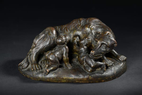 Walter Pompe (Lith 1703 - 1777 Antwerp), The Lupa Capitolina with Romulus and Remus