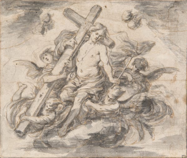 Abraham van Diepenbeeck ('s-Hertogenbosch 1596 - 1675 Antwerpen) The Ascension of Christ pen and ink, brush and wash on laid paper 147 x 170 mm