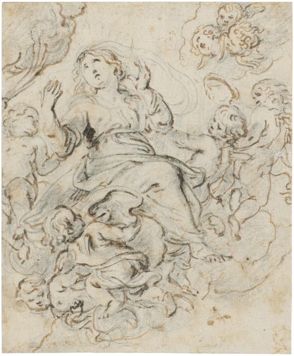 Abraham van Diepenbeeck ('s-Hertogenbosch 1596 - 1675 Antwerp), The Assumption of the Virgin