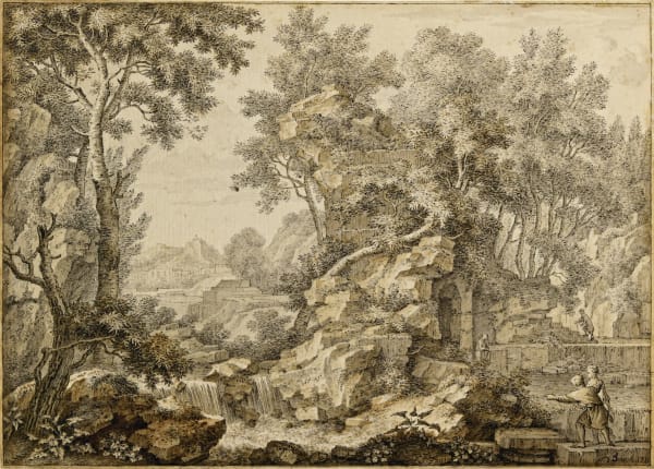 Johannes de Bosch (Amsterdam 1713 - 1785), An Arcadian Landscape