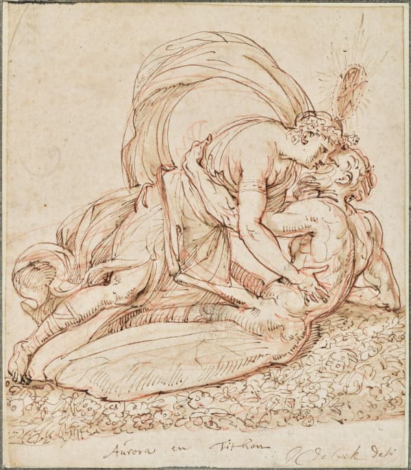 Jan Claudius de Cock (Brussel 1667 - 1735 Antwerp), Aurora and Tithonus
