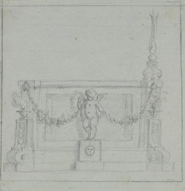 Jan Frans van Geel (Mechelen 1756 - 1830 Antwerp), A Design for a Tomb