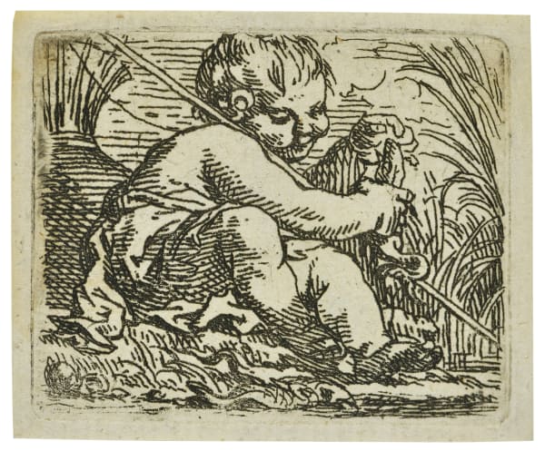 Cornelis Schut (Antwerp 1597 - 1655) An Allegory of Water and Fire (2) etching on laid paper (2) 45 x 58 mm (water); 55 x 55 mm (fire)