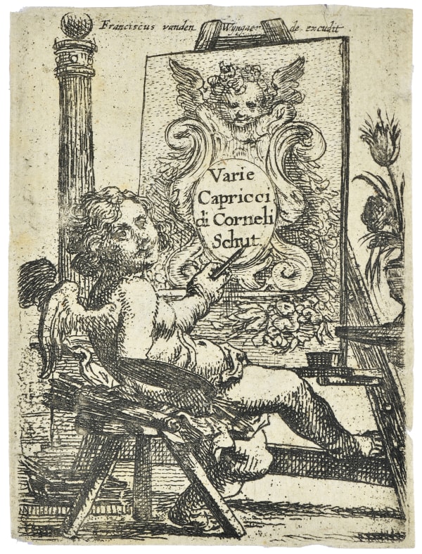 Cornelis Schut (Antwerp 1597 - 1655) Varie Capricci di Corneli Schut etching on laid paper 93 x 71 mm