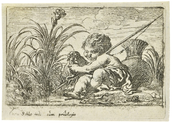 Cornelis Schut (Antwerp 1597 - 1655) An Allegory of Water, Fire & Earth (3) etching on paper (3) 70 x 97 mm (each)