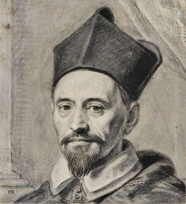 Cornelis Visscher (Haarlem 1628/29 - 1658 Amsterdam), Portrait of Philippus Rovenius