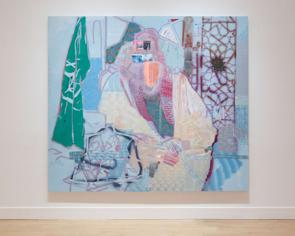 Installation view of Taha Heydari: Running Rabbits, January 4 - February 24, 2018 at Haines Gallery, San Francisco Photo: Robert Divers Herrick