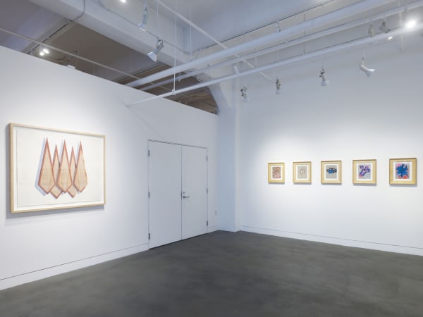 Installation view of Marco Castillo: Parlor Games, November 5, 2022 - January 7, 2023 at Haines Gallery, San Francisco Photo: Robert Divers Herrick