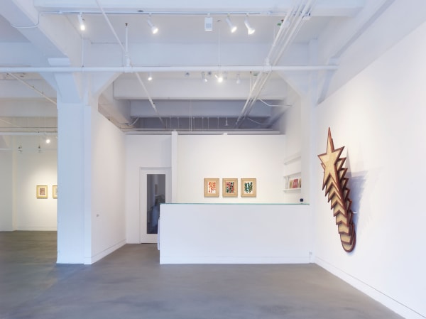 Installation view of Marco Castillo: Parlor Games, November 5, 2022 - January 7, 2023 at Haines Gallery, San Francisco Photo: Robert Divers Herrick