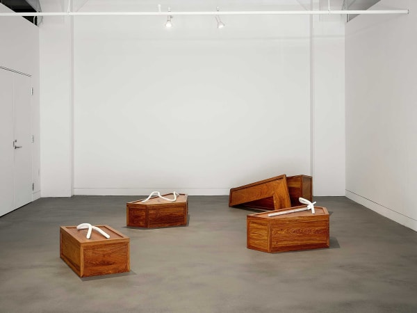 Installation view of Ai Weiwei: Everyday Monuments, June 4 - August 27, 2022 at Haines Gallery, San Francisco Photo: Robert Divers Herrick