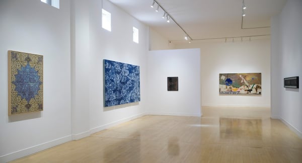 Installation view of Blaze Across the Firmament, September 10 - November 6, 2021 at Haines Gallery, San Francisco Photo: Robert Divers Herrick
