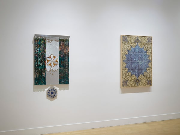 Installation view of Blaze Across the Firmament, September 10 - November 6, 2021 at Haines Gallery, San Francisco Photo: Robert Divers Herrick