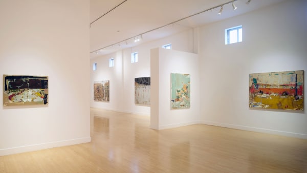 Installation view of Tammam Azzam: Forgotten Cities, September 5 - November 2, 2019 at Haines Gallery, San Francisco Photo: Robert Divers Herrick