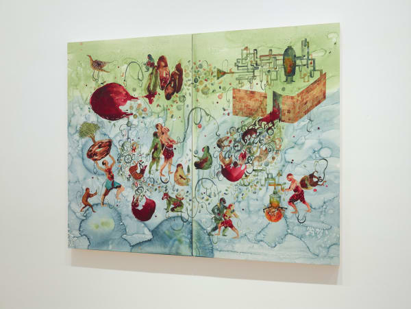 Installation view of Shiva Ahmadi: Burning Song, September 6 - October 27, 2018 at Haines Gallery, San Francisco Photo: Robert Divers Herrick