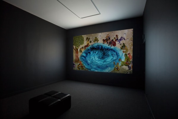 Installation view of Shiva Ahmadi: Burning Song, September 6 - October 27, 2018 at Haines Gallery, San Francisco Photo: Robert Divers Herrick