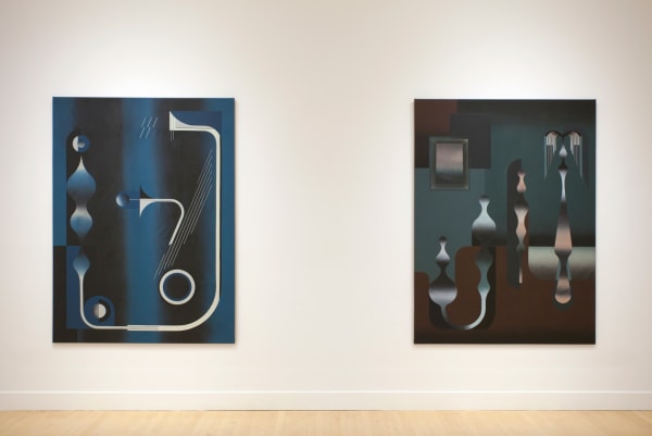 Installation view of Quintessence: 6 Perspectives on Abstraction, June 7 - September 1, 2018 at Haines Gallery, San Francisco
