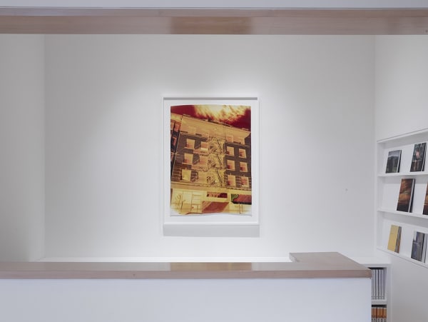 Installation view of John Chiara: Lands End: California at Larkin, November 2 - December 24, 2017 at Haines Gallery, San Francisco Photo: Robert Divers Herrick