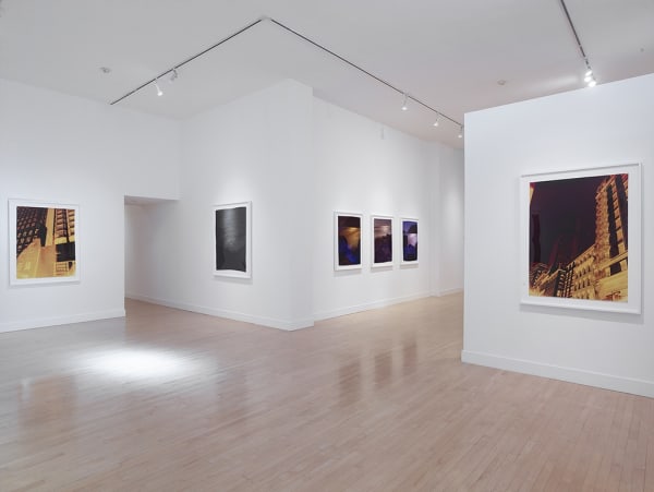 Installation view of John Chiara: Lands End: California at Larkin, November 2 - December 24, 2017 at Haines Gallery, San Francisco Photo: Robert Divers Herrick