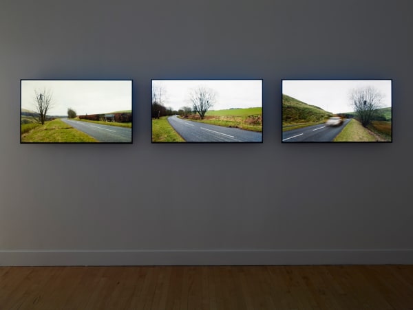 Installation view of Andy Goldsworthy: Drawing Water Standing Still, June 1 - September 2, 2017 at Haines Gallery, San Francisco Photo: Robert Divers Herrick