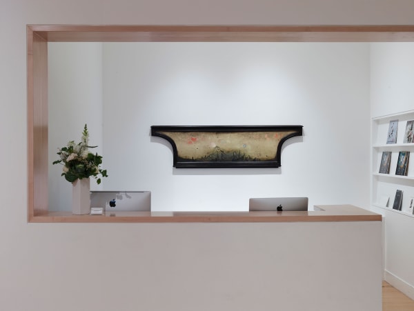 Installation view of Darren Waterston: Architectonic Forms, January 6 - February 25, 2017 at Haines Gallery, San Francisco Photo: Robert Divers Herrick