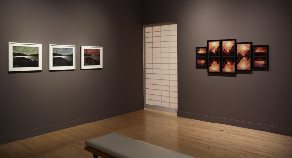 Installation view of Maurizio Anzeri: Lay it on the Line, January 6 - February 25, 2017 at Haines Gallery, San Francisco Photo: Robert Divers Herrick