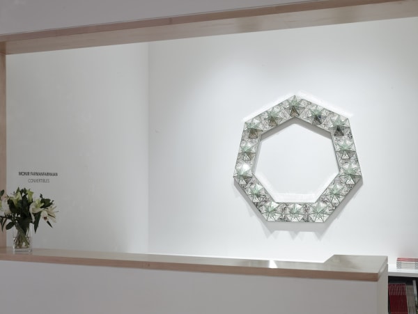 Installation view of Monir Shahroudy Farmanfarmaian: Convertibles, October 27 - December 23, 2016 at Haines Gallery, San Francisco Photo: Robert Divers Herrick