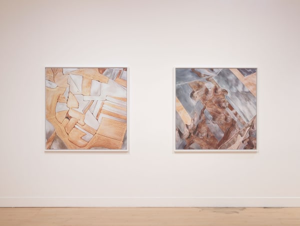 Installation view of David Maisel: The Fall, January 7 - March 12, 2016 at Haines Gallery, San Francisco