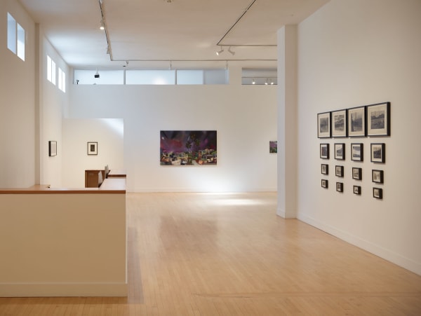 Installation view of The Mapmaker's Dream, November 5 - December 23, 2015 at Haines Gallery, San Francisco Photo: Robert Divers Herrick