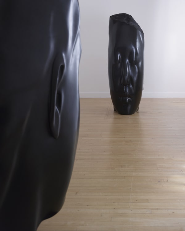 Installation view of Jaume Plensa: Silent Faces, September 10 - October 31, 2015 at Haines Gallery, San Francisco Photo: Robert Divers Herrick