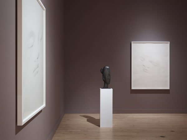 Installation view of Jaume Plensa: Silent Faces, September 10 - October 31, 2015 at Haines Gallery, San Francisco Photo: Robert Divers Herrick