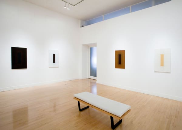 Installation view of Patsy Krebs: New Paintings, February 23 - April 7, 2012 at Haines Gallery, San Francisco