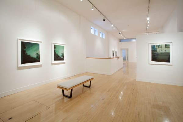 Installation view of John Chiara: Crestmont at Coral, April 12 - May 26, 2012 at Haines Gallery, San Francisco