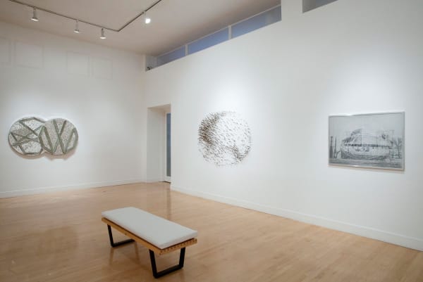 Installation view of Poetics of Construction, January 18 - March 23, 2013 at Haines Gallery, San Francisco