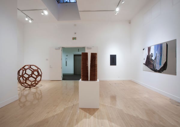 Installation view of Poetics of Construction, January 18 - March 23, 2013 at Haines Gallery, San Francisco