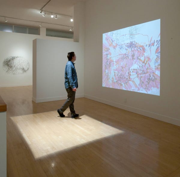 Installation view of Poetics of Construction, January 18 - March 23, 2013 at Haines Gallery, San Francisco
