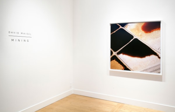 Installation view of David Maisel: Mining, September 5 - October 26, 2013 at Haines Gallery, San Francisco