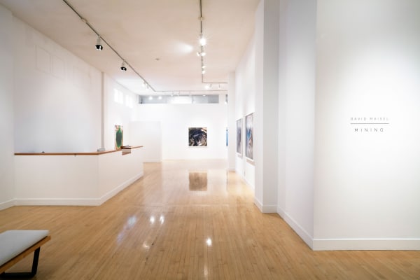 Installation view of David Maisel: Mining, September 5 - October 26, 2013 at Haines Gallery, San Francisco