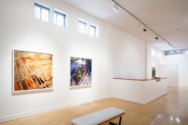 Installation view of David Maisel: Mining, September 5 - October 26, 2013 at Haines Gallery, San Francisco