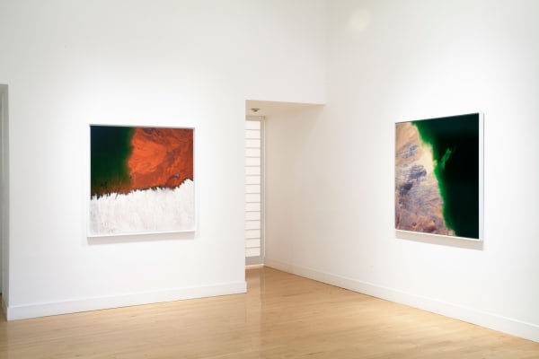 Installation view of David Maisel: Mining, September 5 - October 26, 2013 at Haines Gallery, San Francisco