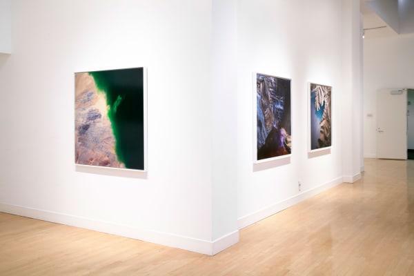 Installation view of David Maisel: Mining, September 5 - October 26, 2013 at Haines Gallery, San Francisco