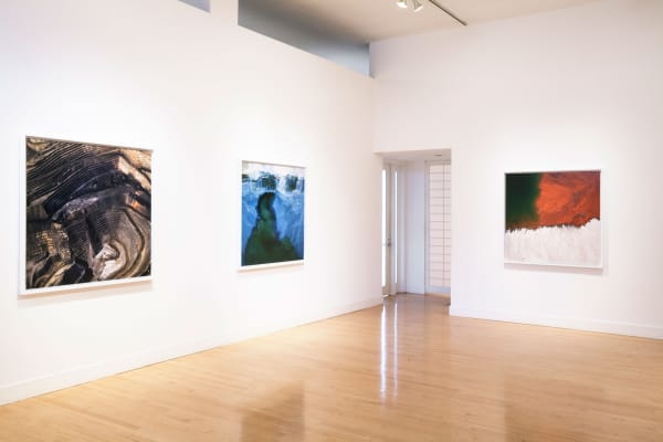 Installation view of David Maisel: Mining, September 5 - October 26, 2013 at Haines Gallery, San Francisco
