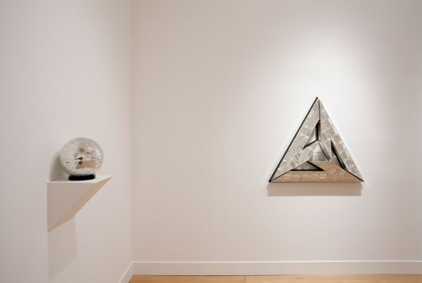Installation view of Monir Farmanfarmaian: The First Family, October 31 - December 21, 2013 at Haines Gallery, San Francisco