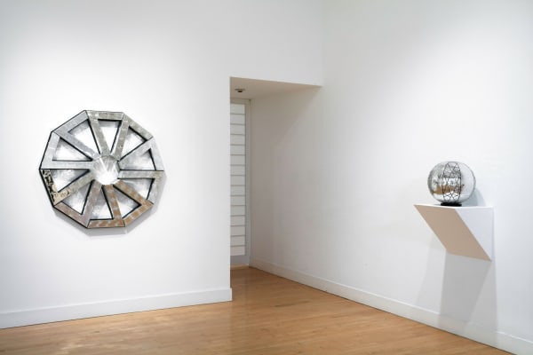 Installation view of Monir Farmanfarmaian: The First Family, October 31 - December 21, 2013 at Haines Gallery, San Francisco