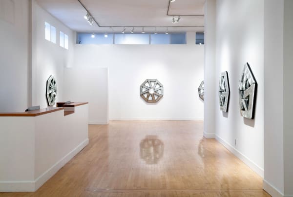 Installation view of Monir Farmanfarmaian: The First Family, October 31 - December 21, 2013 at Haines Gallery, San Francisco