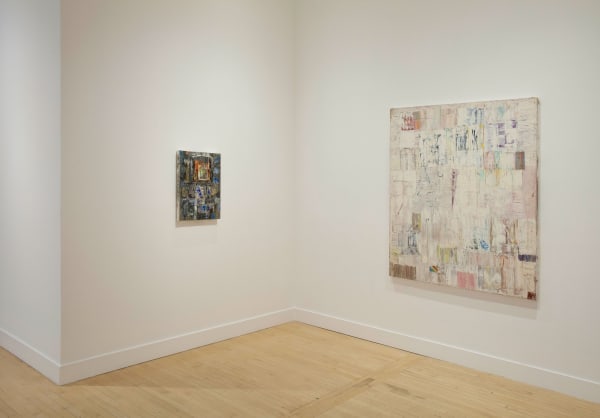 Installation view of Mike Henderson: Traces of Places, May 1 - June 28, 2014 at Haines Gallery, San Francisco