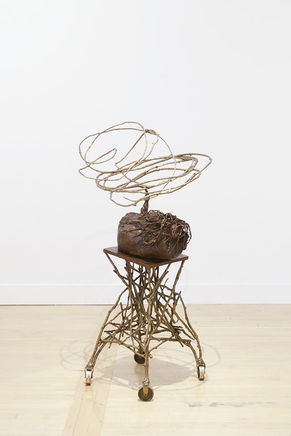 Installation view of Yoshitomo Saito: Ethos in Bronze, July 10 - August 30, 2014 at Haines Gallery, San Francisco