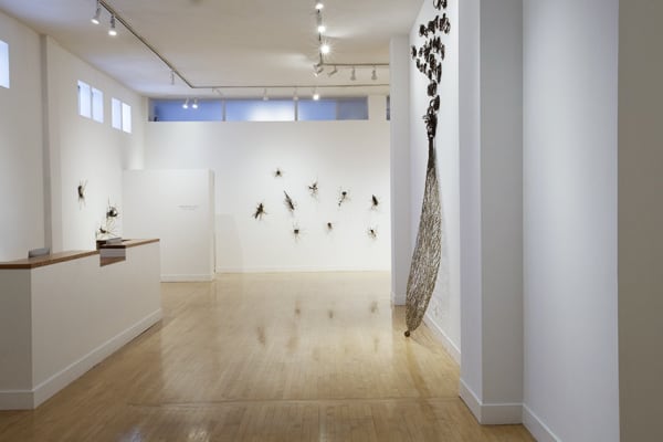 Installation view of Yoshitomo Saito: Ethos in Bronze, July 10 - August 30, 2014 at Haines Gallery, San Francisco
