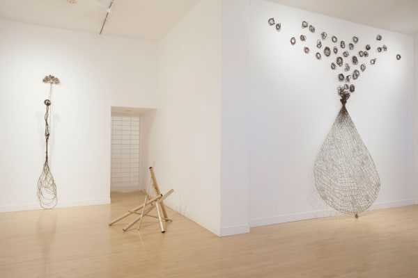 Installation view of Yoshitomo Saito: Ethos in Bronze, July 10 - August 30, 2014 at Haines Gallery, San Francisco